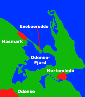 Angeln auf Meerforellen in Dänemark. Hier auf der Insel Fünen
