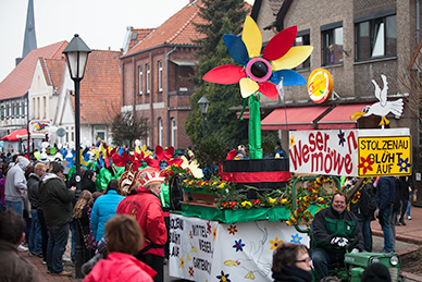 7. Karneval 2015 in Stolzenau. Fliegenfischule-Mittelweser.de