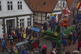 Foto18, Karneval in Stolzenau / Weser, 2017,  Fliegenfischule-Mittelweser.de